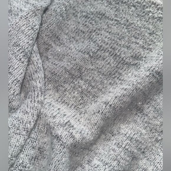 NWT Jcrew Embellished pullover sweater with rhinestone collar and sparkle knit M - Picture 5 of 12